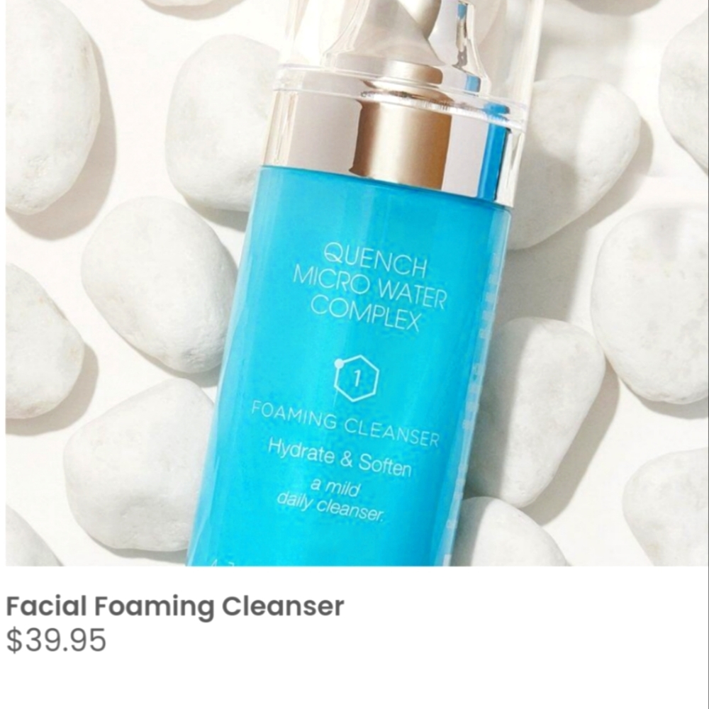 QUENCH Foaming Facial Cleanser NEW